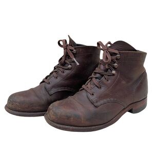 Wolverine 1000 Mile Brown Leather Lace-Up Boots Women’s